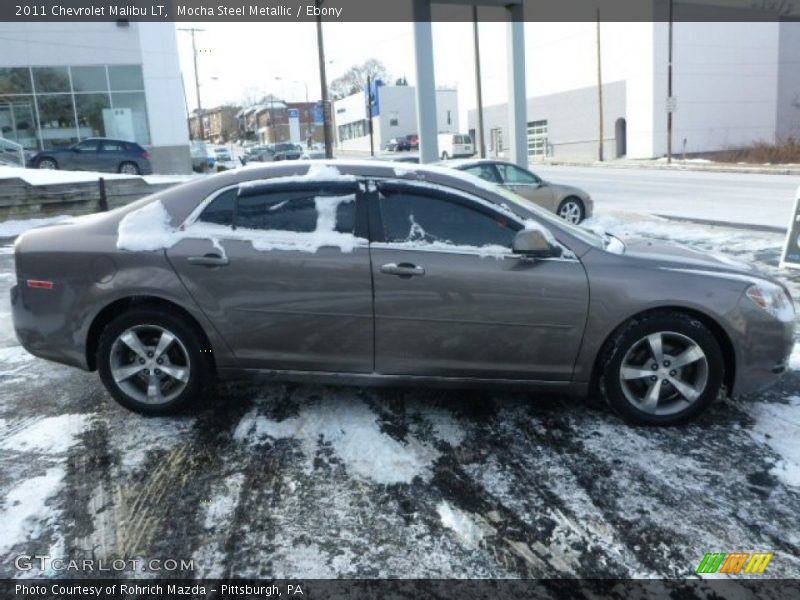 Mocha Steel Metallic / Ebony 2011 Chevrolet Malibu LT