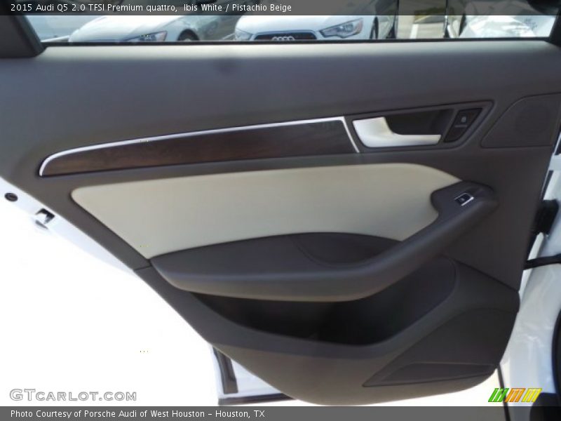 Ibis White / Pistachio Beige 2015 Audi Q5 2.0 TFSI Premium quattro