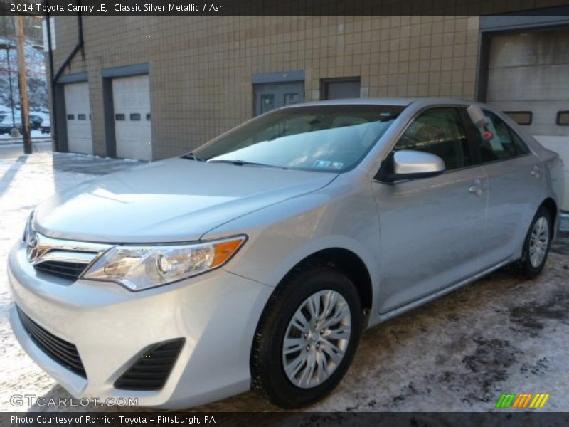 Classic Silver Metallic / Ash 2014 Toyota Camry LE