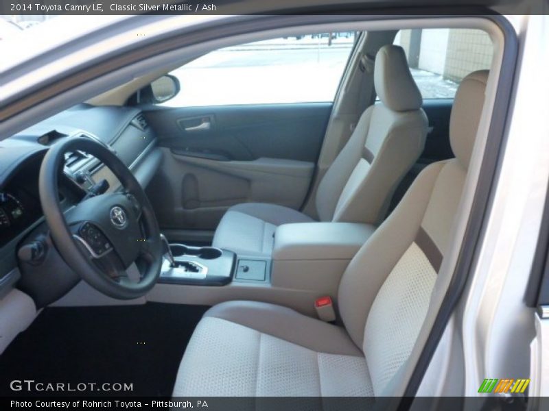 Classic Silver Metallic / Ash 2014 Toyota Camry LE