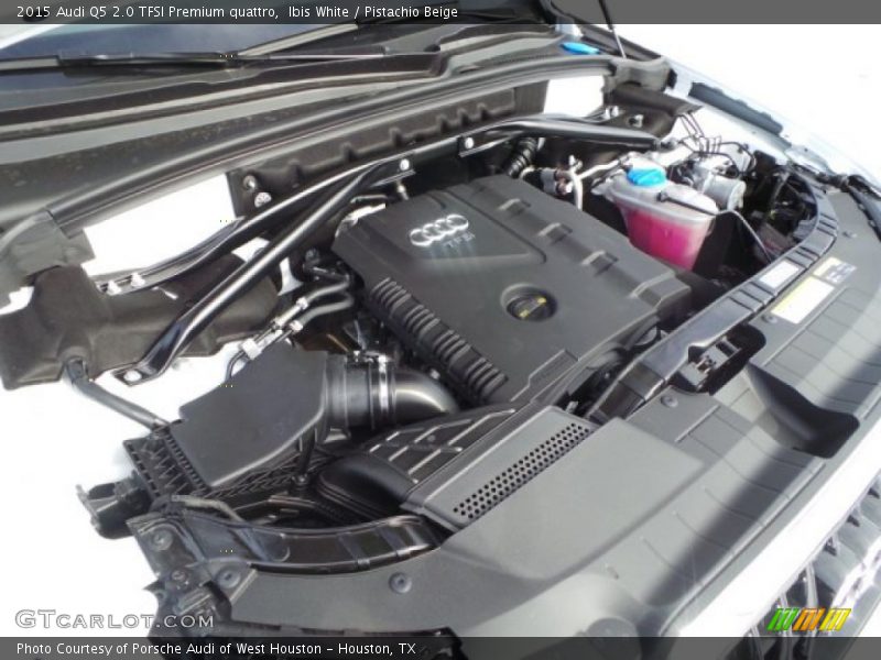 Ibis White / Pistachio Beige 2015 Audi Q5 2.0 TFSI Premium quattro