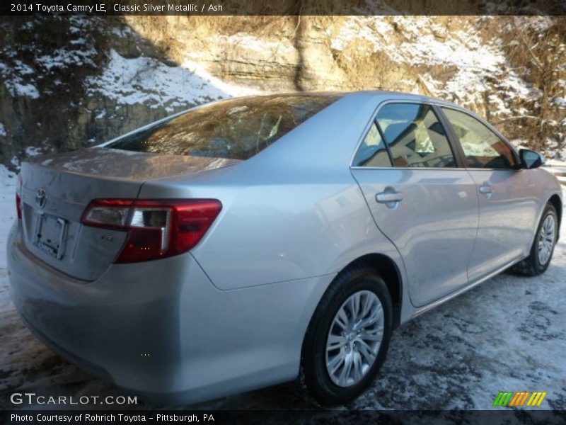 Classic Silver Metallic / Ash 2014 Toyota Camry LE