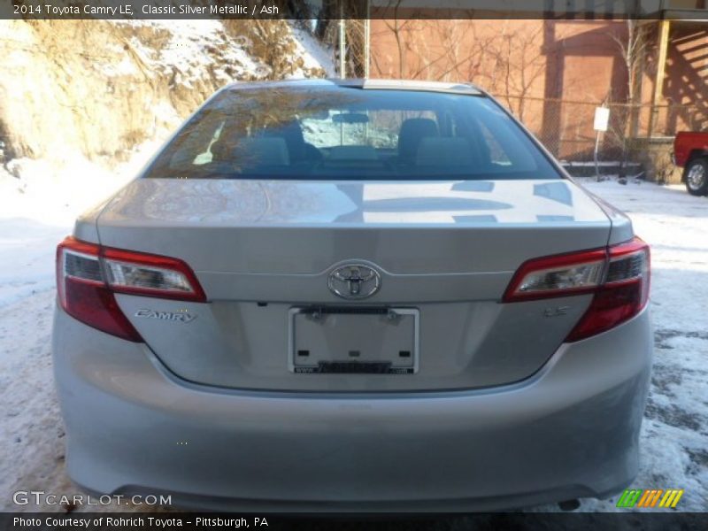 Classic Silver Metallic / Ash 2014 Toyota Camry LE