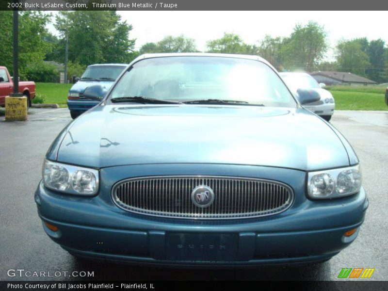 Titanium Blue Metallic / Taupe 2002 Buick LeSabre Custom