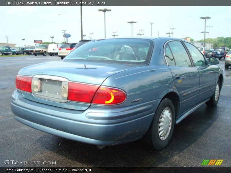 Titanium Blue Metallic / Taupe 2002 Buick LeSabre Custom