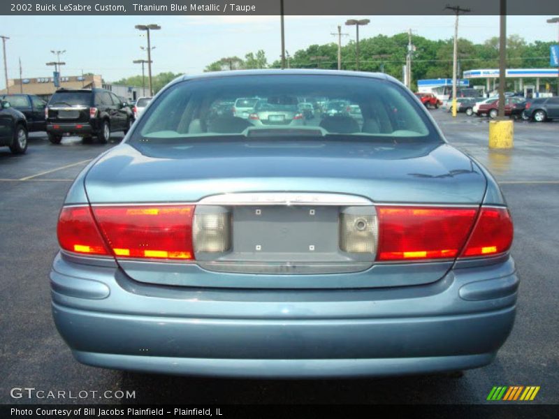 Titanium Blue Metallic / Taupe 2002 Buick LeSabre Custom