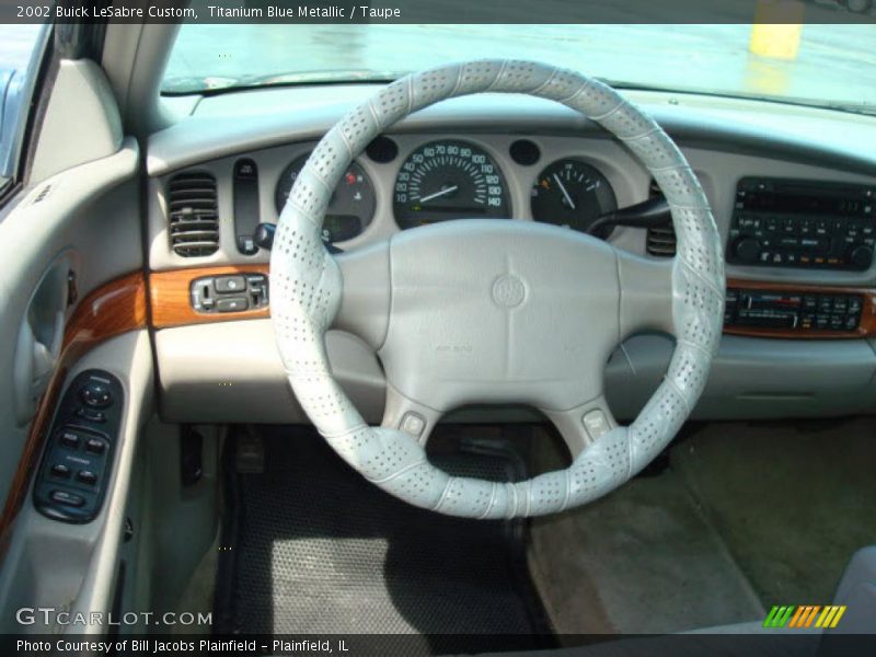 Titanium Blue Metallic / Taupe 2002 Buick LeSabre Custom