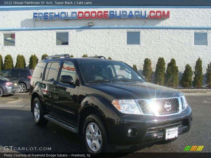 Super Black / Cafe Latte 2012 Nissan Pathfinder SV 4x4