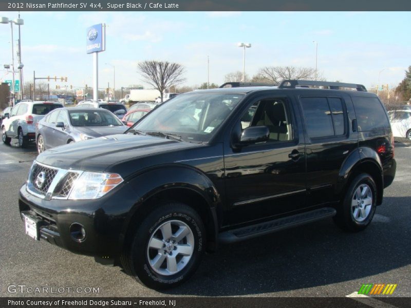 Super Black / Cafe Latte 2012 Nissan Pathfinder SV 4x4