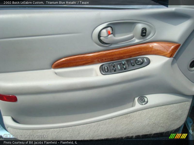 Titanium Blue Metallic / Taupe 2002 Buick LeSabre Custom