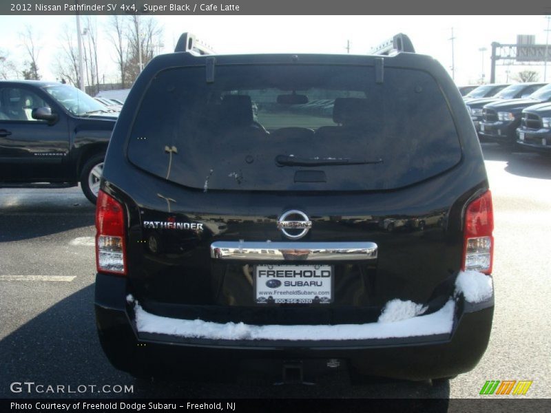 Super Black / Cafe Latte 2012 Nissan Pathfinder SV 4x4