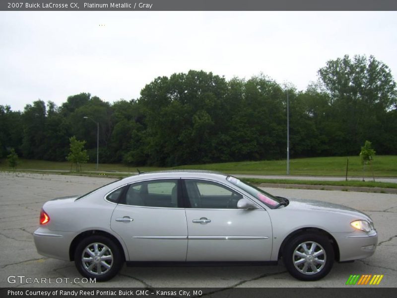Platinum Metallic / Gray 2007 Buick LaCrosse CX