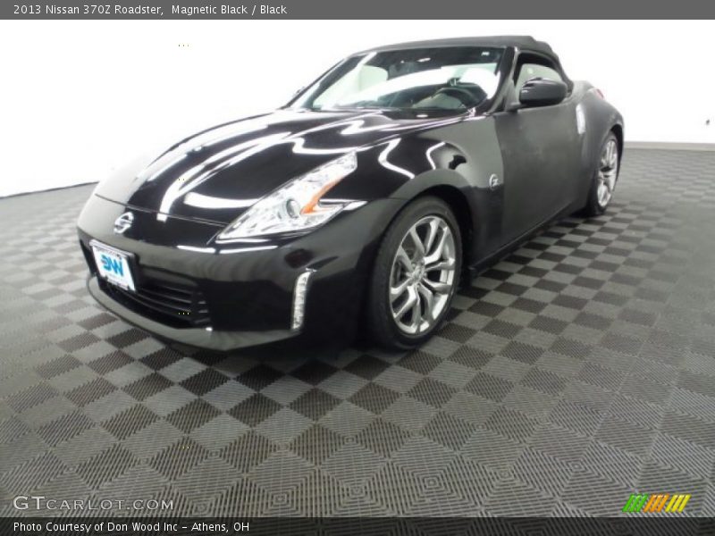 Magnetic Black / Black 2013 Nissan 370Z Roadster