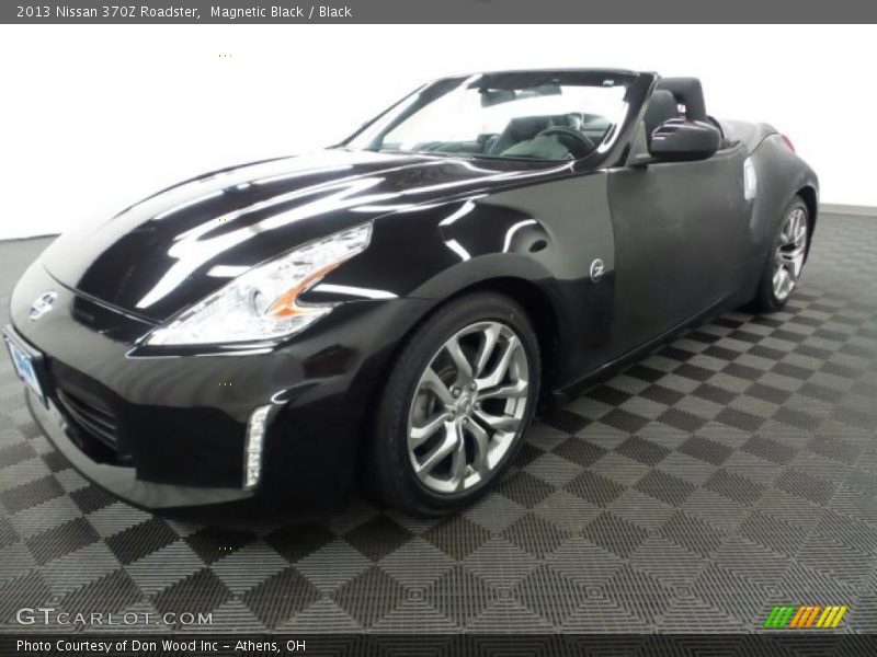 Magnetic Black / Black 2013 Nissan 370Z Roadster