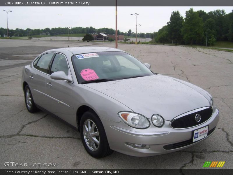Platinum Metallic / Gray 2007 Buick LaCrosse CX