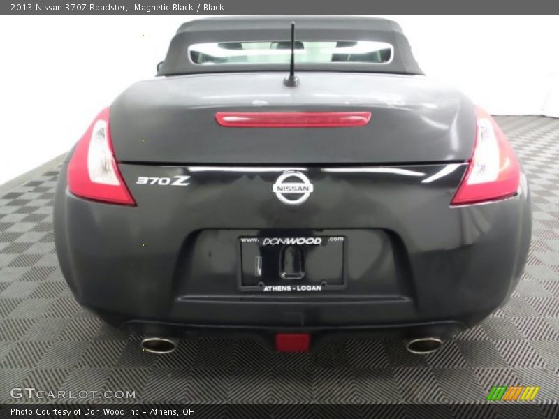 Magnetic Black / Black 2013 Nissan 370Z Roadster