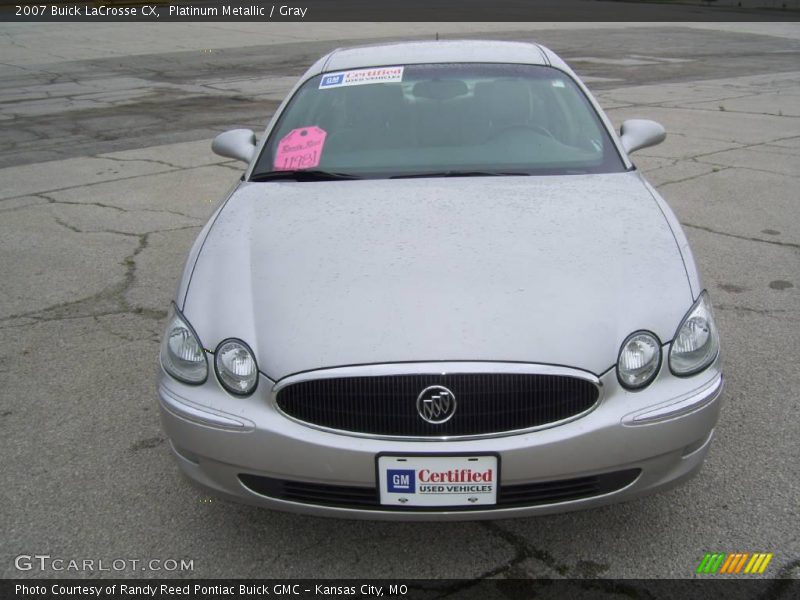 Platinum Metallic / Gray 2007 Buick LaCrosse CX