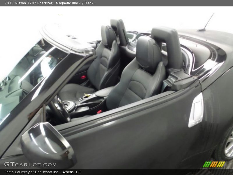 Magnetic Black / Black 2013 Nissan 370Z Roadster