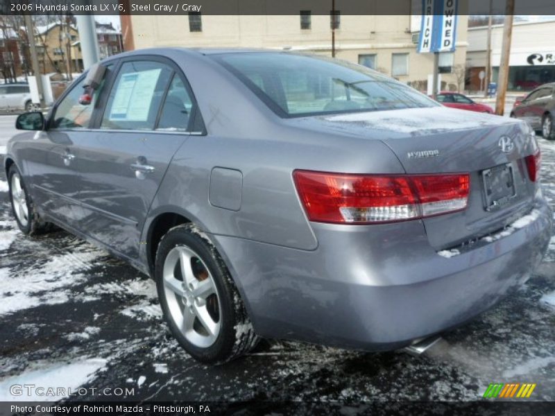 Steel Gray / Gray 2006 Hyundai Sonata LX V6