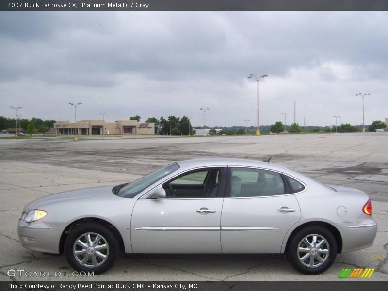 Platinum Metallic / Gray 2007 Buick LaCrosse CX