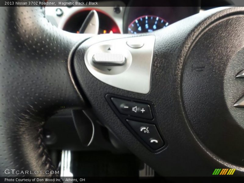 Magnetic Black / Black 2013 Nissan 370Z Roadster