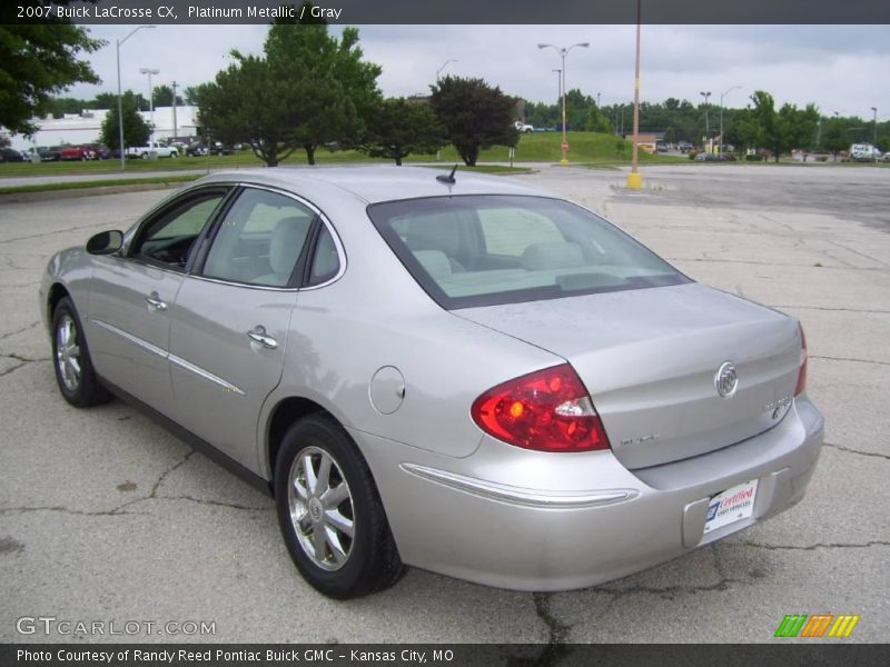 Platinum Metallic / Gray 2007 Buick LaCrosse CX