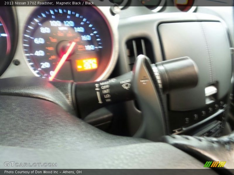 Magnetic Black / Black 2013 Nissan 370Z Roadster