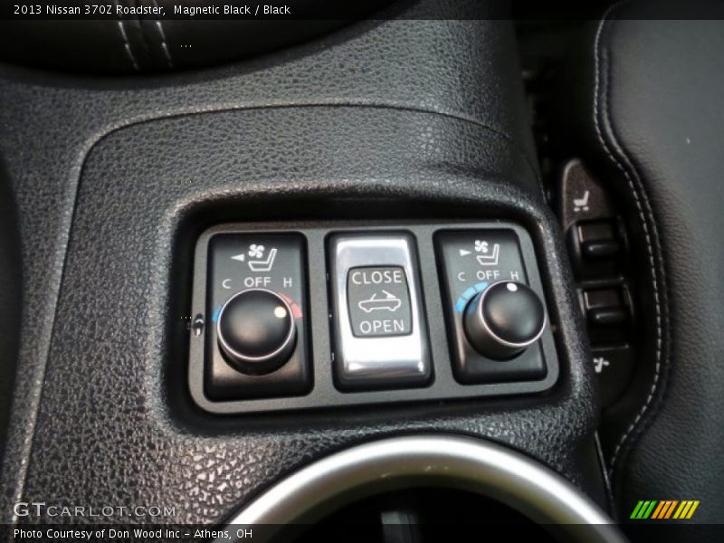 Magnetic Black / Black 2013 Nissan 370Z Roadster