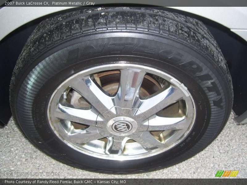 Platinum Metallic / Gray 2007 Buick LaCrosse CX