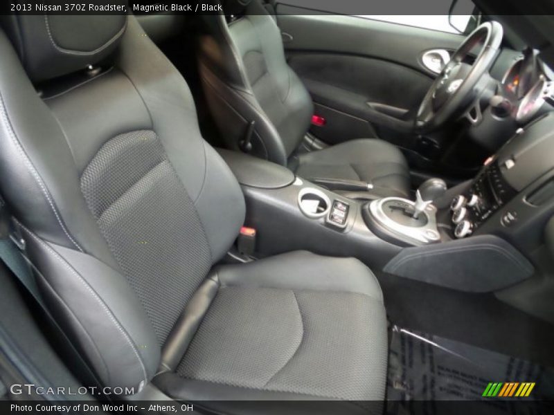 Magnetic Black / Black 2013 Nissan 370Z Roadster