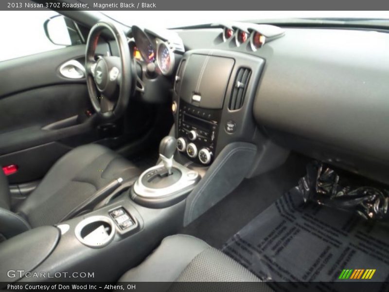 Magnetic Black / Black 2013 Nissan 370Z Roadster