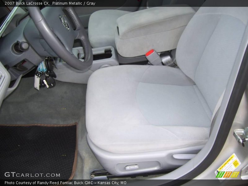 Platinum Metallic / Gray 2007 Buick LaCrosse CX