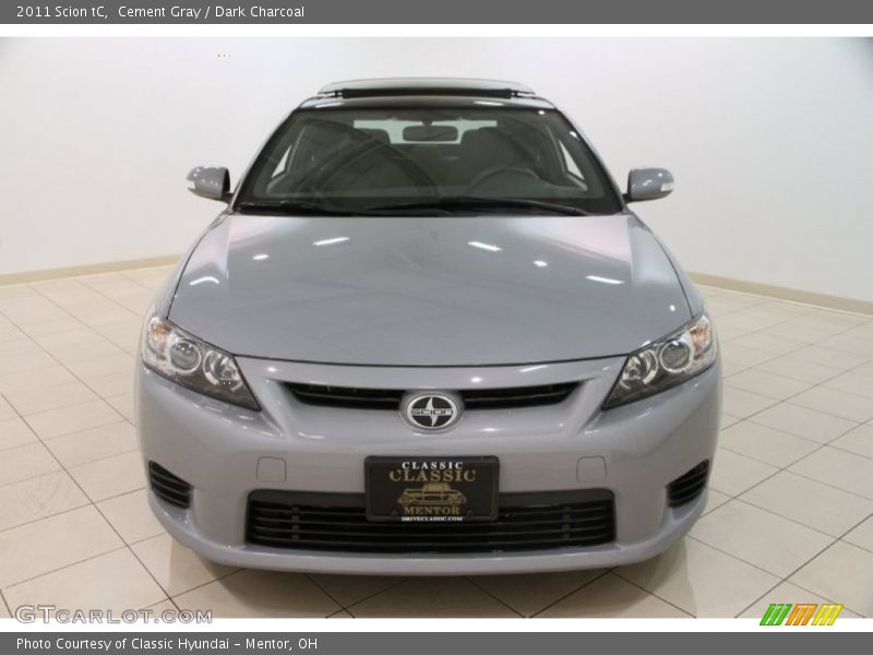 Cement Gray / Dark Charcoal 2011 Scion tC