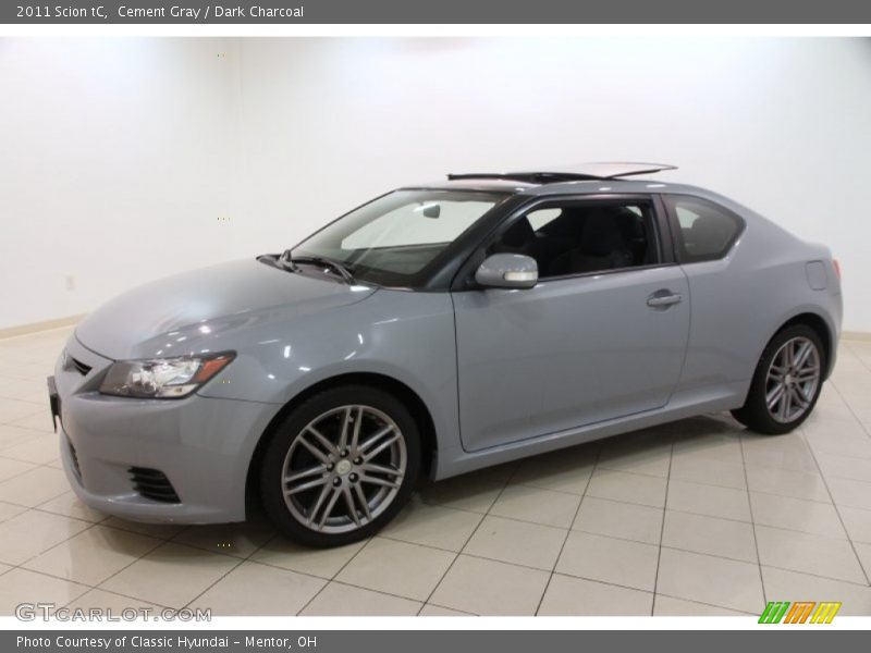 Cement Gray / Dark Charcoal 2011 Scion tC