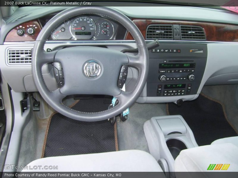 Platinum Metallic / Gray 2007 Buick LaCrosse CX