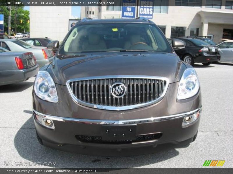 Cocoa Metallic / Cashmere/Cocoa 2008 Buick Enclave CXL AWD
