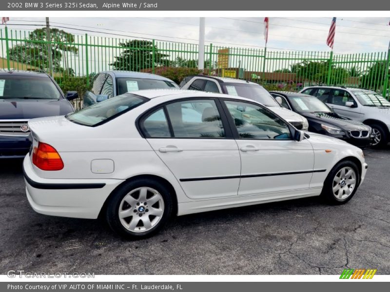 Alpine White / Sand 2002 BMW 3 Series 325i Sedan
