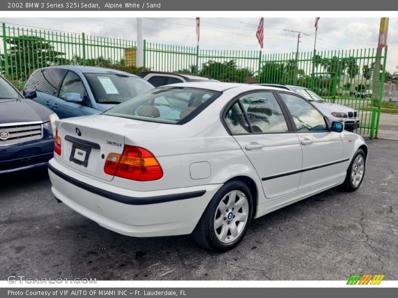  2002 3 Series 325i Sedan Alpine White