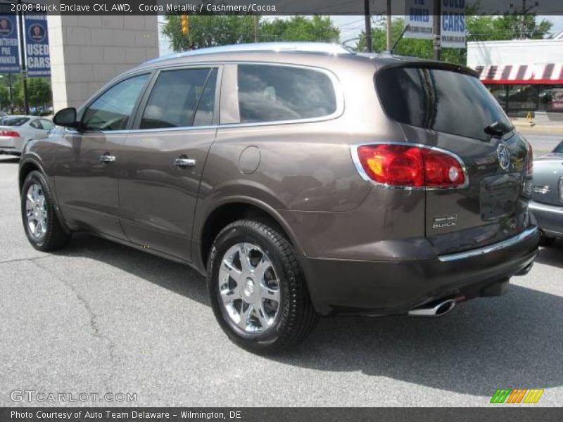 Cocoa Metallic / Cashmere/Cocoa 2008 Buick Enclave CXL AWD