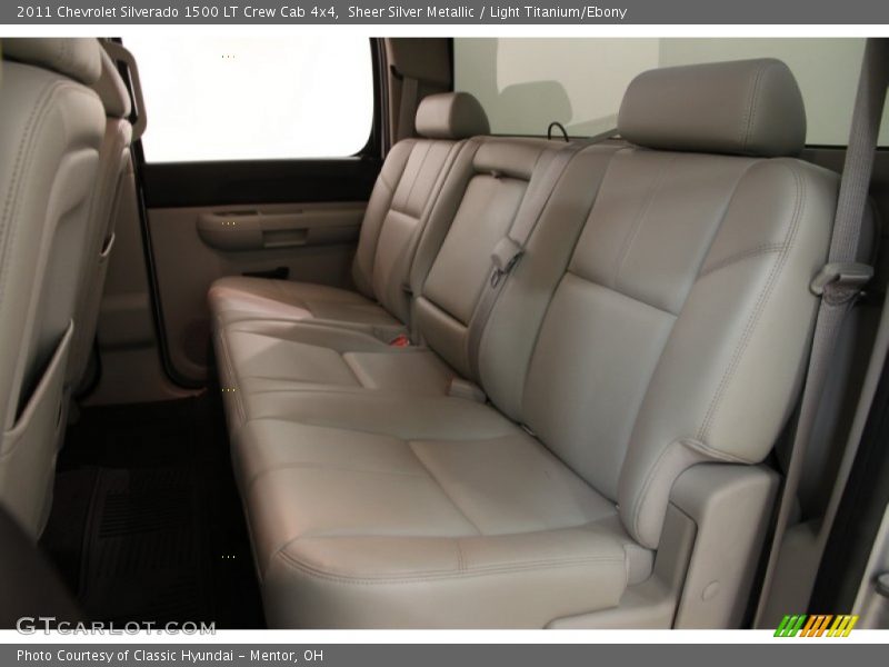 Sheer Silver Metallic / Light Titanium/Ebony 2011 Chevrolet Silverado 1500 LT Crew Cab 4x4