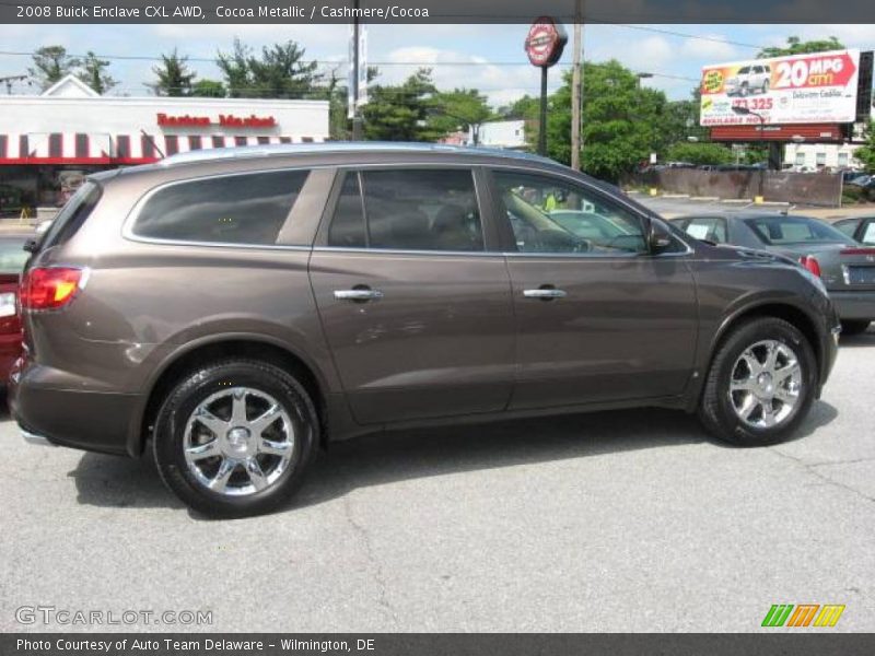 Cocoa Metallic / Cashmere/Cocoa 2008 Buick Enclave CXL AWD