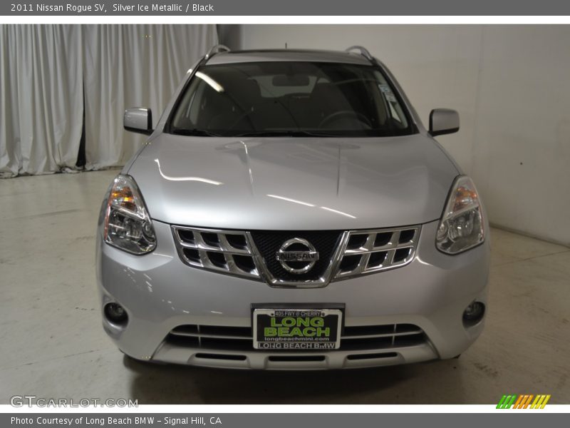 Silver Ice Metallic / Black 2011 Nissan Rogue SV