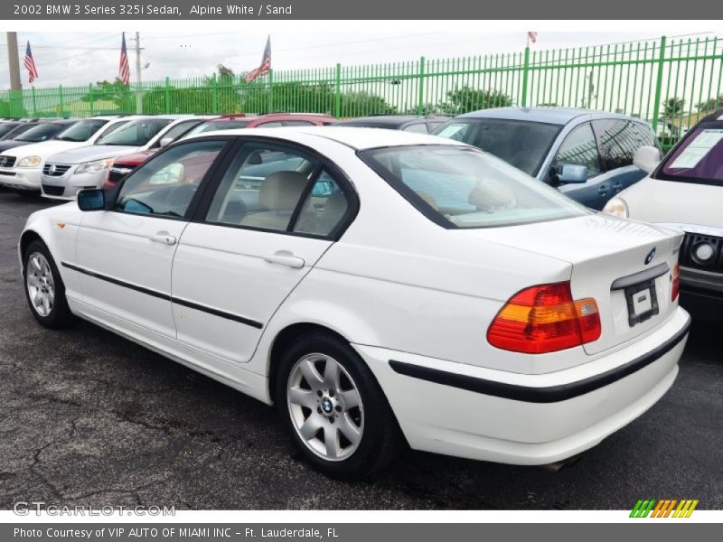 Alpine White / Sand 2002 BMW 3 Series 325i Sedan