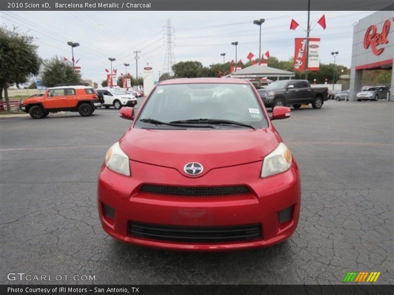 Barcelona Red Metallic / Charcoal 2010 Scion xD