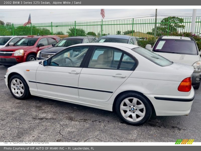 Alpine White / Sand 2002 BMW 3 Series 325i Sedan