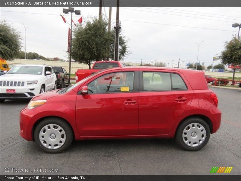 Barcelona Red Metallic / Charcoal 2010 Scion xD