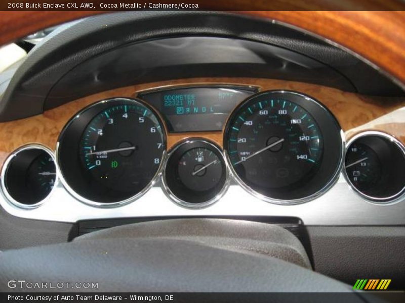 Cocoa Metallic / Cashmere/Cocoa 2008 Buick Enclave CXL AWD