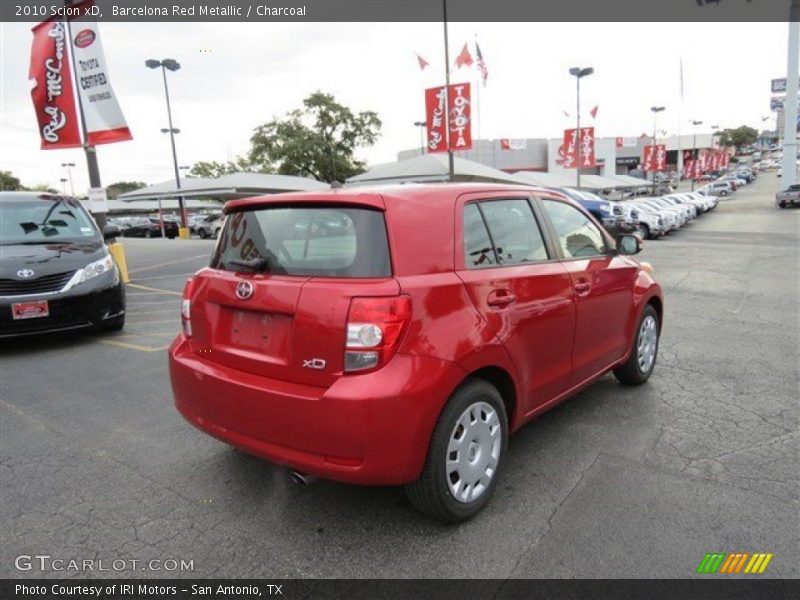 Barcelona Red Metallic / Charcoal 2010 Scion xD