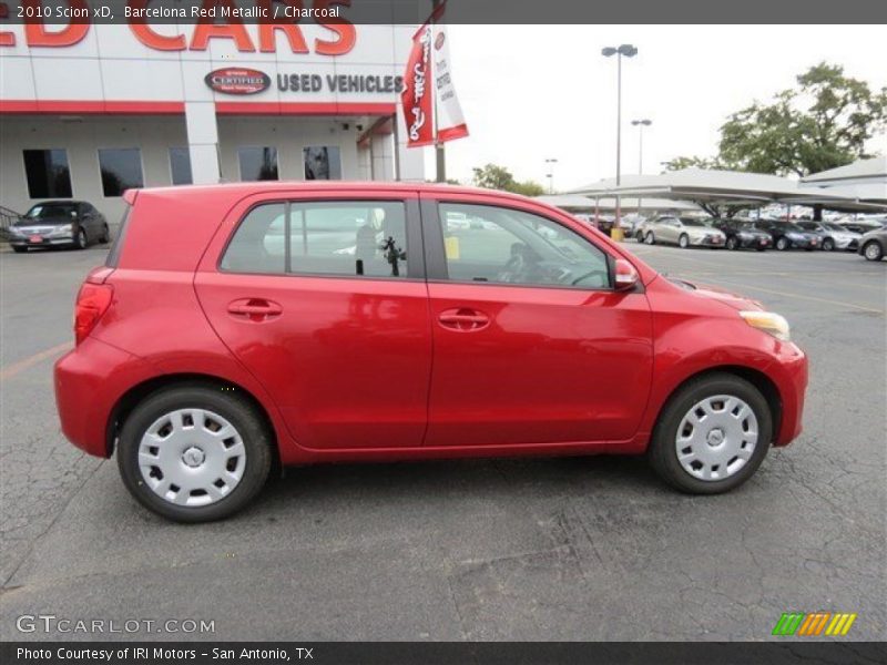 Barcelona Red Metallic / Charcoal 2010 Scion xD