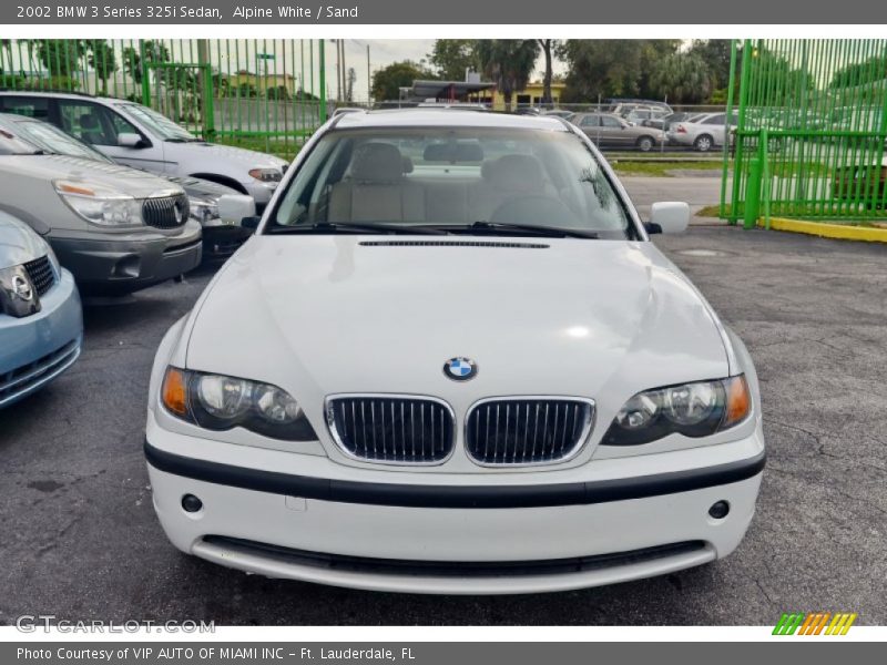 Alpine White / Sand 2002 BMW 3 Series 325i Sedan